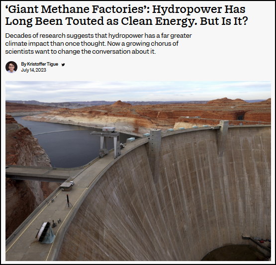 News Story: Reservoirs are “Giant Methane Factories” in Inside Climate News